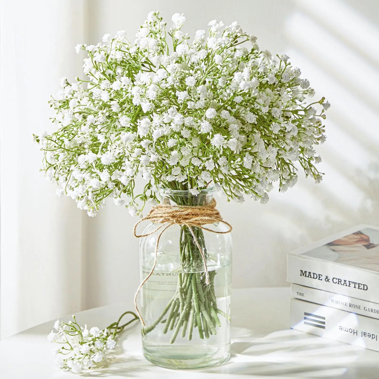 Flores Artificiales de Gypsophila – Paquete de 10/15 Unidades