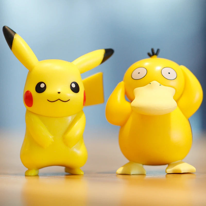 Set de 6 Figuras Pokémon – Pikachu, Vinilo