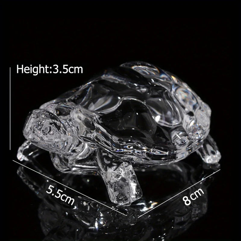 Figura de Tortuga de Cristal
