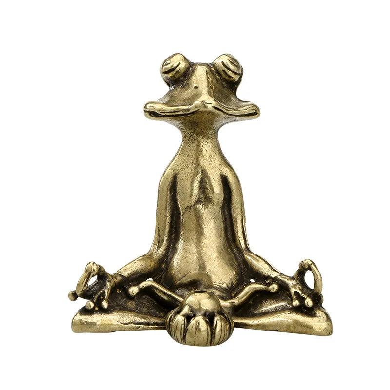Estatua de Rana Zen