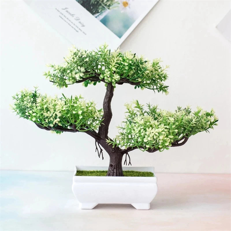 Planta Artificial – Bonsái en Maceta