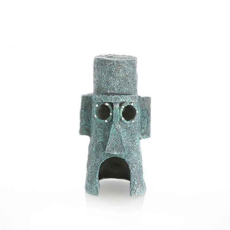 Decoración de Acuario – Set de 6 Figuras de Bob Esponja
