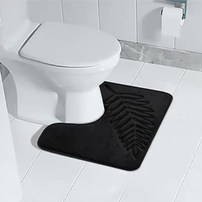Alfombra de baño viscoelástica antideslizante, extra suave y cómoda