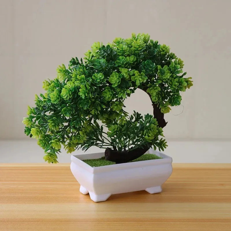 Bonsái Artificial en Maceta – Planta Decorativa