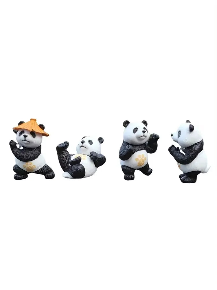 Pandas Decorativos Set de 4