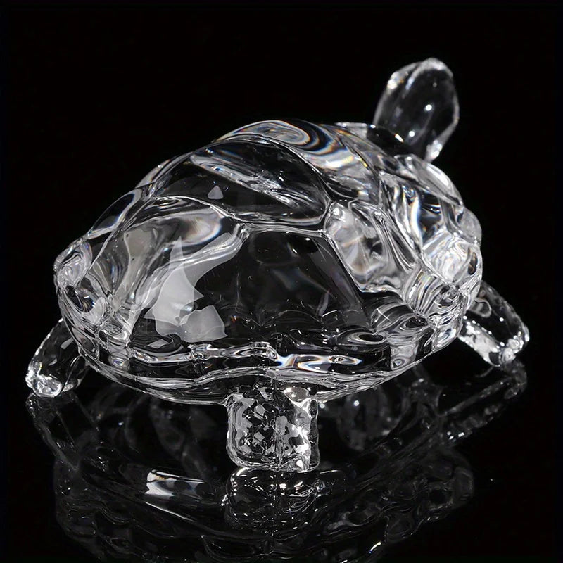 Figura de Tortuga de Cristal