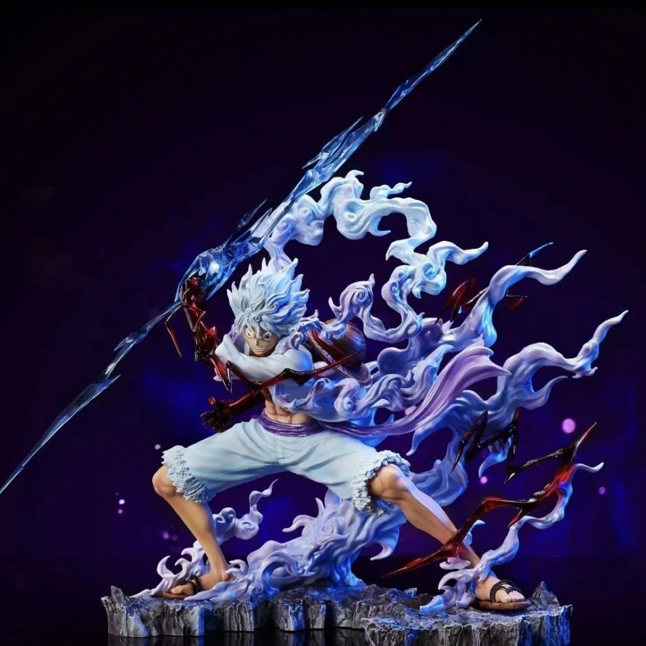 Figura de Raiden Five Gear Luffy – One Piece, 25 cm