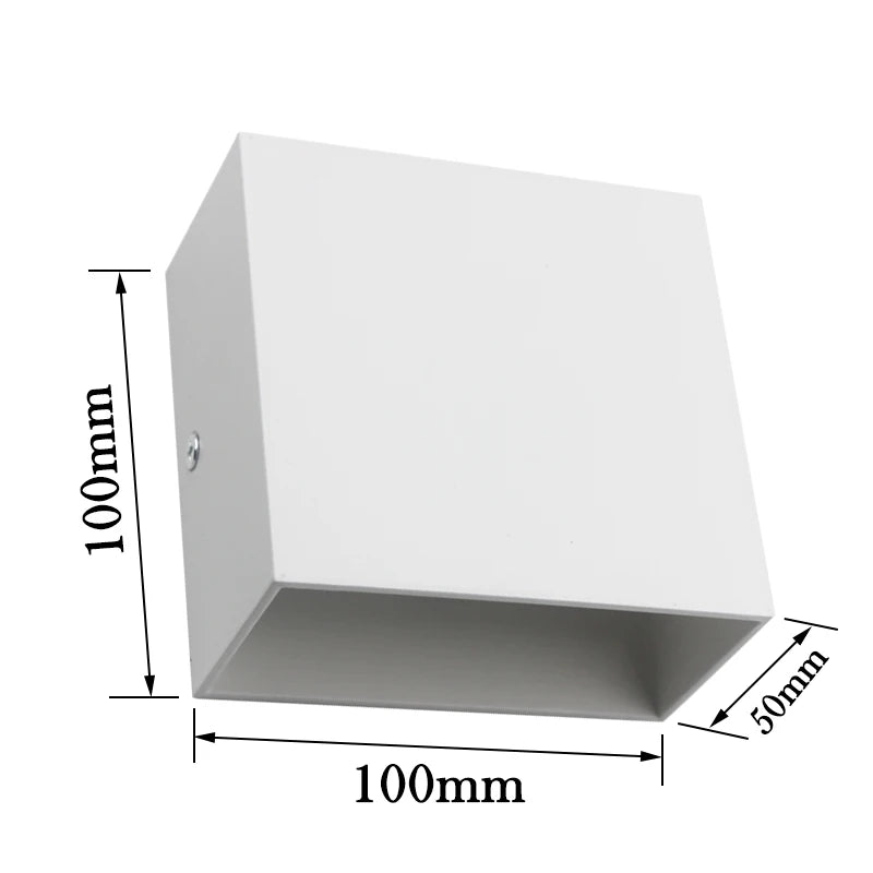 Pack de 2 apliques de pared LED modernos