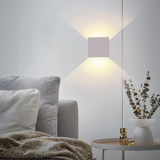 Pack de 2 apliques de pared LED modernos
