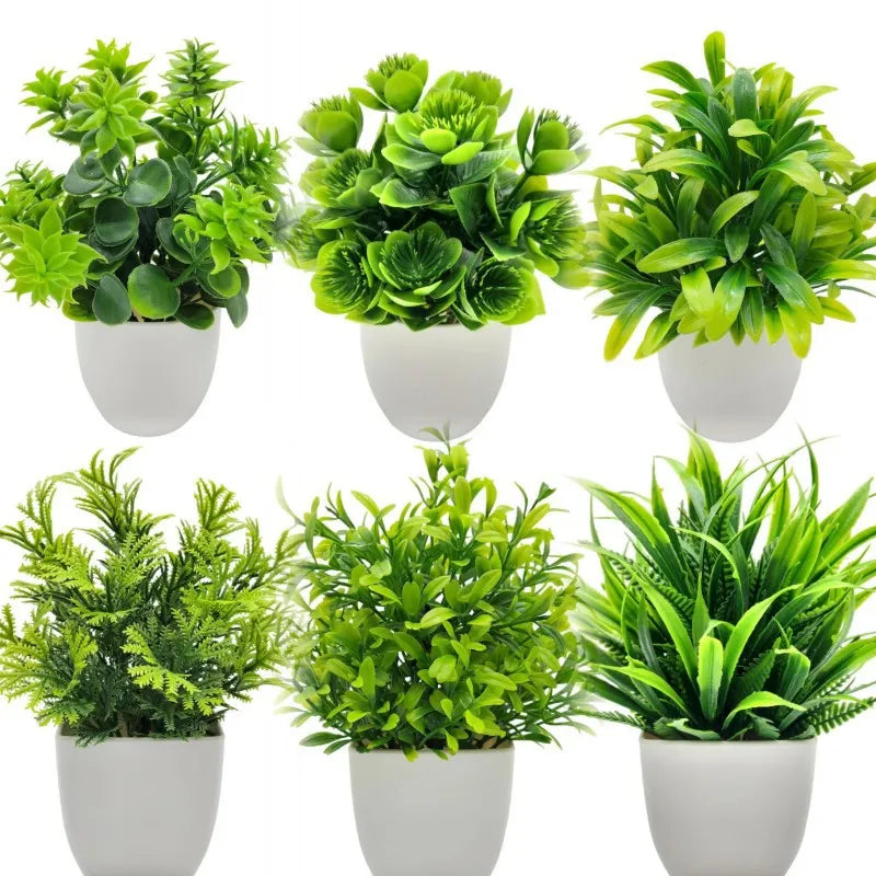 Planta Artificial en Maceta – Decoración Verde para el Hogar y Oficina
