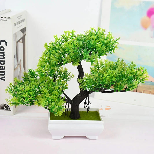 Planta Artificial – Bonsái en Maceta