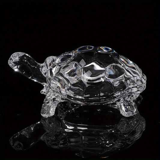Figura de Tortuga de Cristal