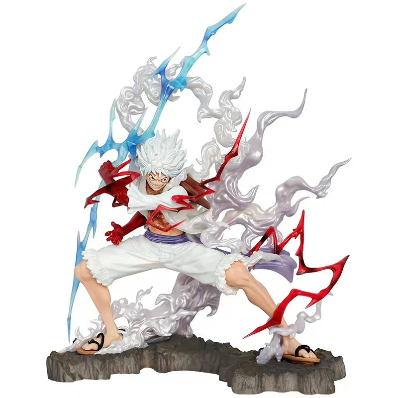 Figura de Raiden Five Gear Luffy – One Piece, 25 cm