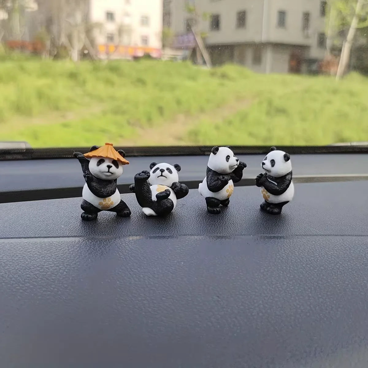 Pandas Decorativos Set de 4