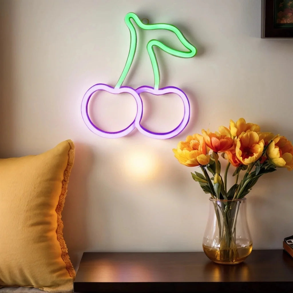 Letrero LED de Neón – USB/Batería para Decoración de Pared