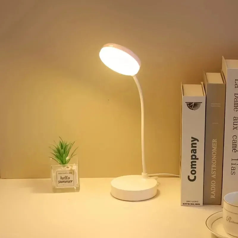 Lámpara de mesa LED táctil recargable con 3 niveles de brillo