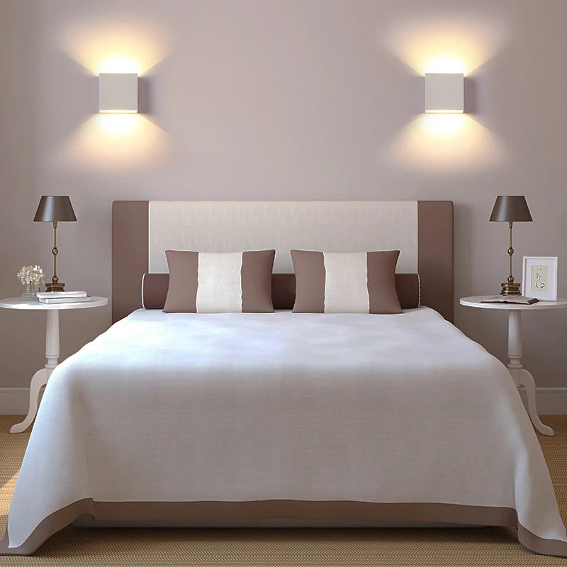 Pack de 2 apliques de pared LED modernos
