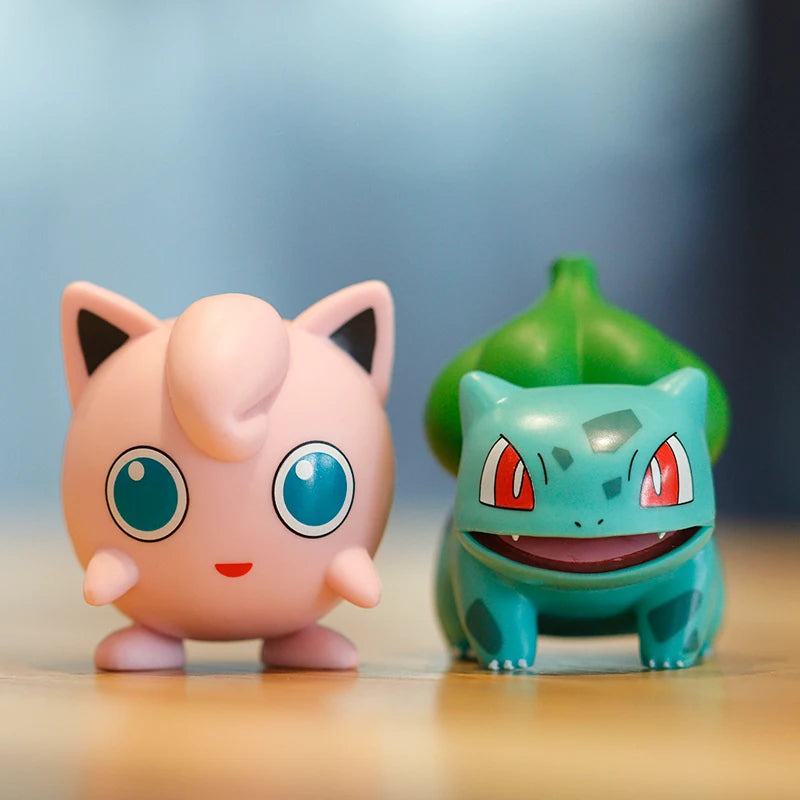 Set de 6 Figuras Pokémon – Pikachu, Vinilo