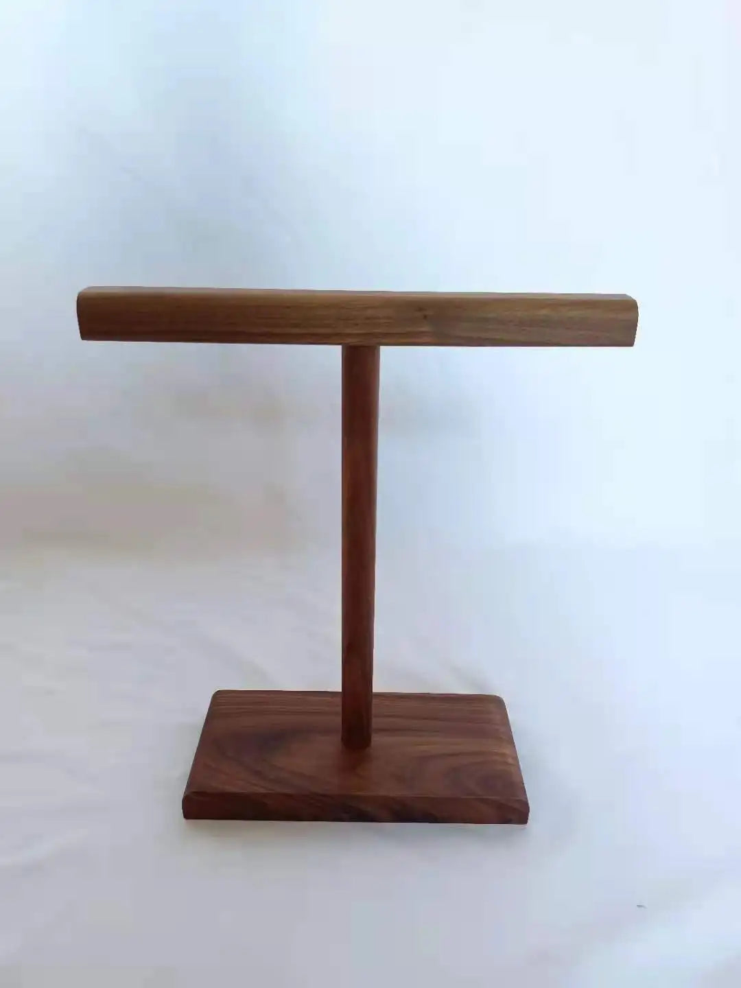 Soporte de Madera en T para Auriculares