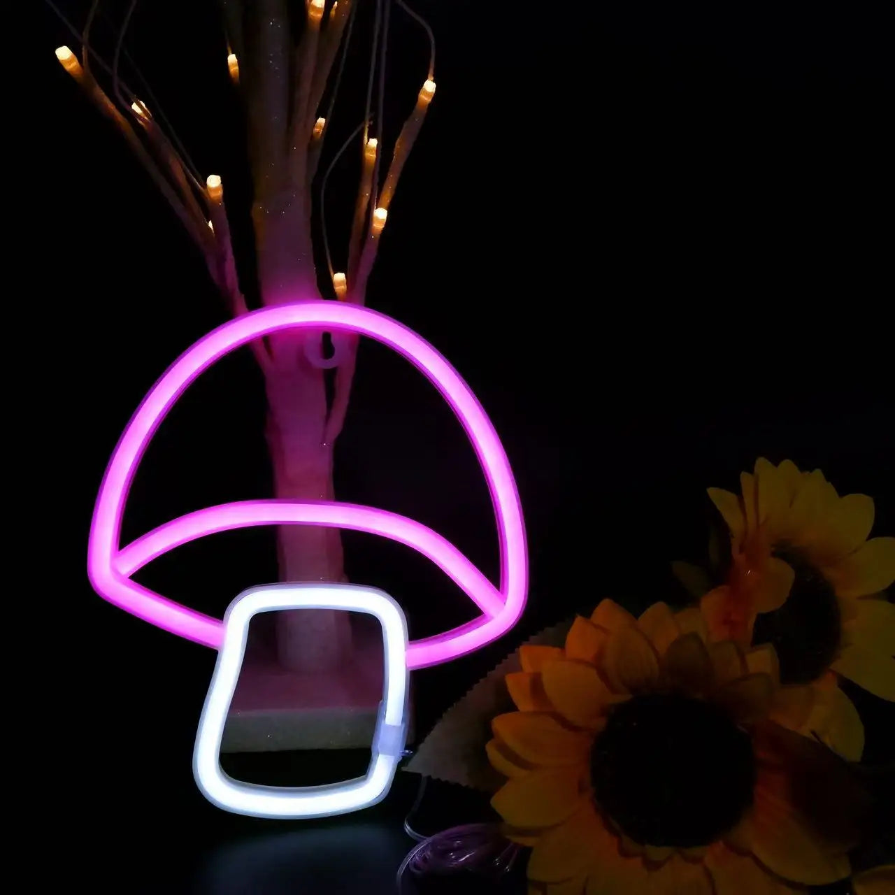 Letrero LED de Neón – USB/Batería para Decoración de Pared