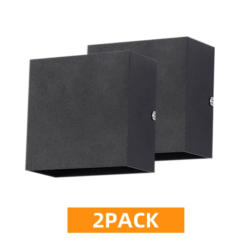 Pack de 2 apliques de pared LED modernos