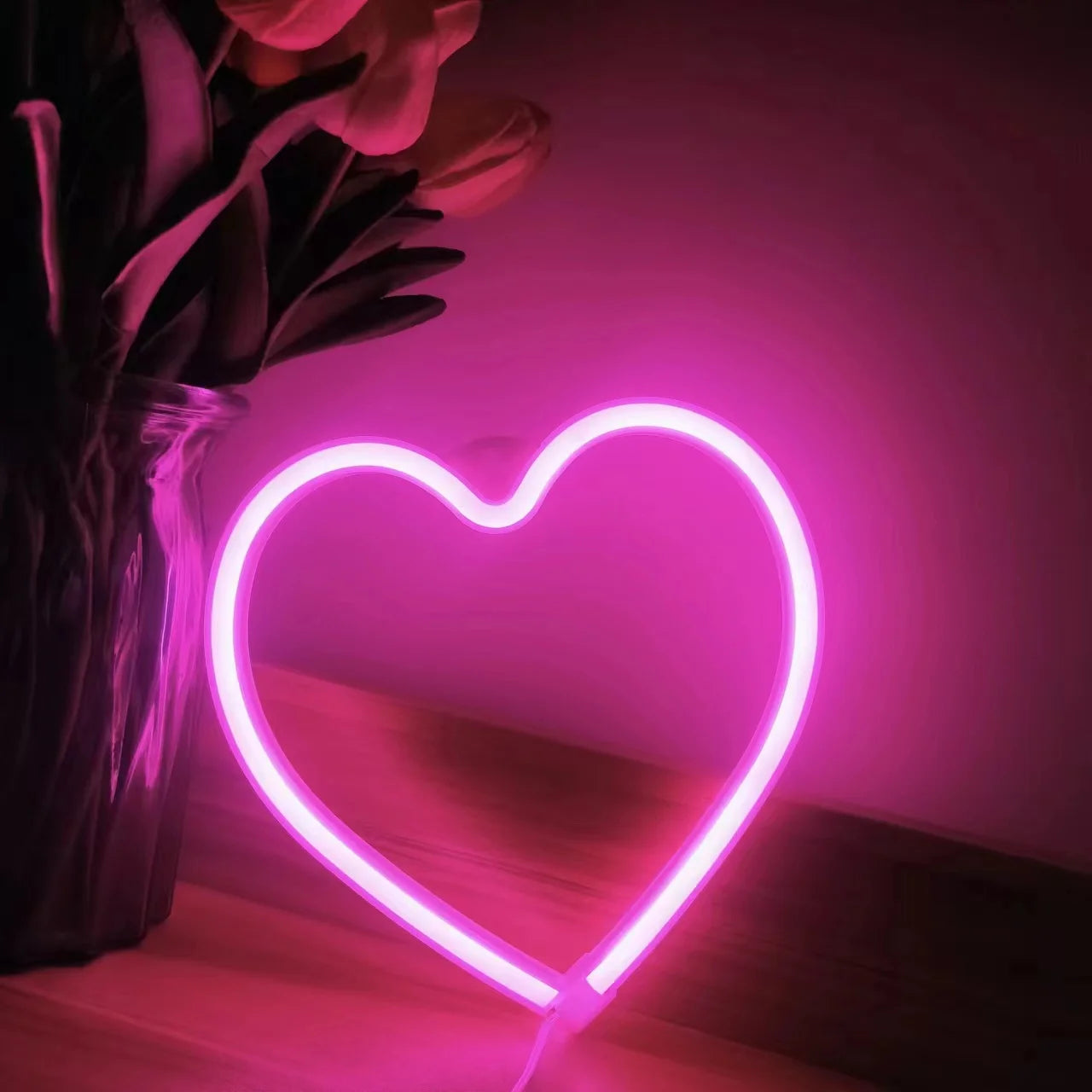 Letrero LED de Neón – USB/Batería para Decoración de Pared