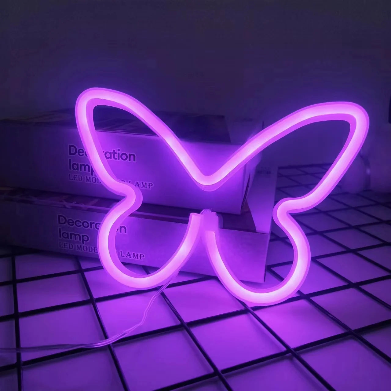 Letrero LED de Neón – USB/Batería para Decoración de Pared
