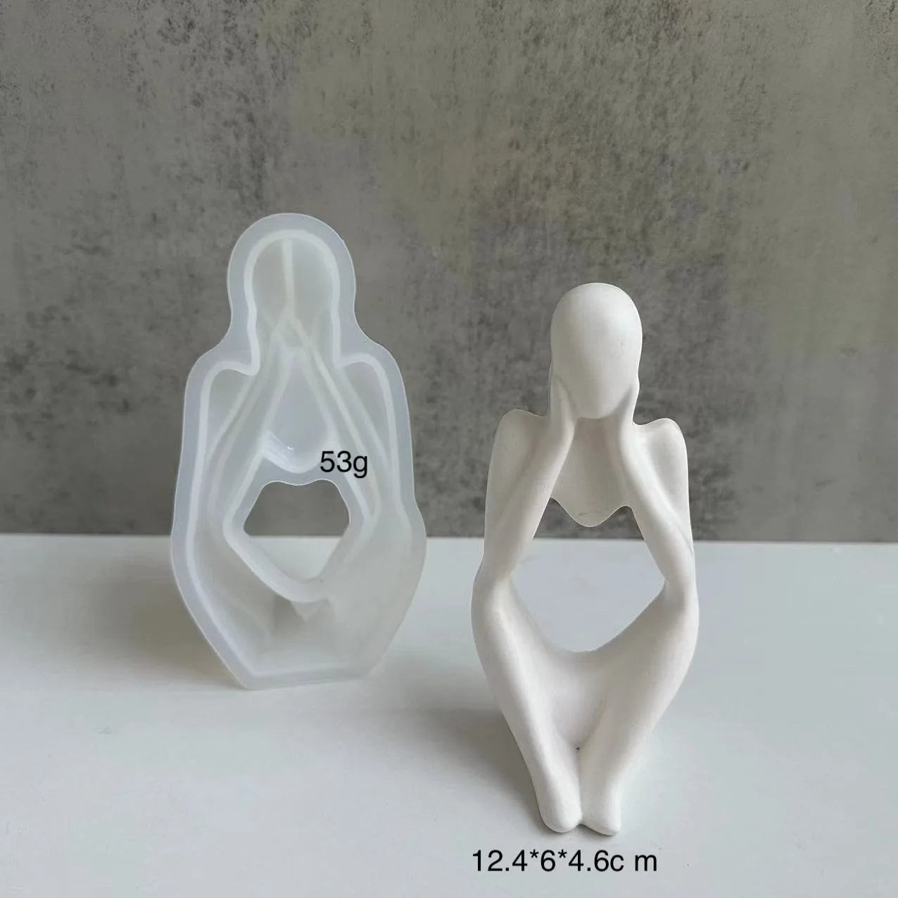 Set de 3 Moldes de Silicona – Arte Corporal, Portavelas y Manualidades en Resina