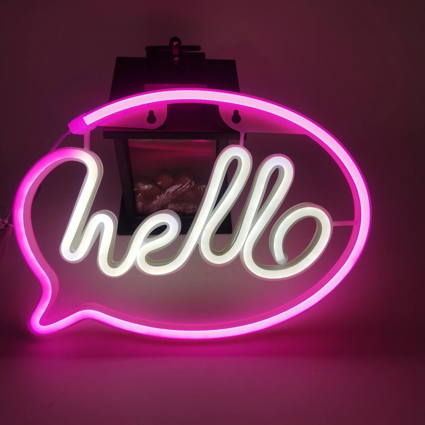 Letrero LED de Neón – USB/Batería para Decoración de Pared