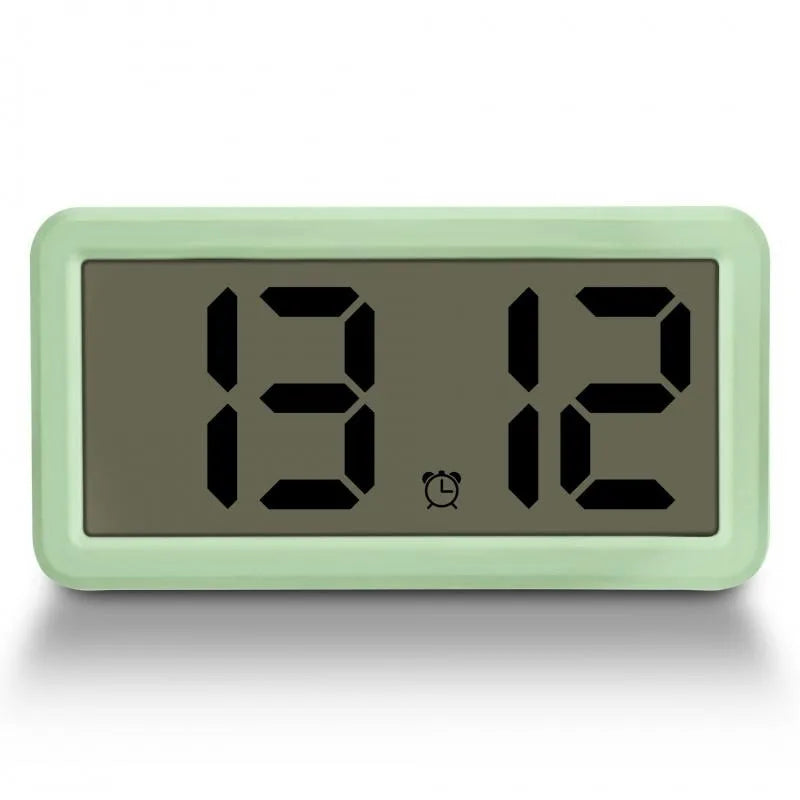 Reloj despertador digital LCD con alarma y pantalla de fecha