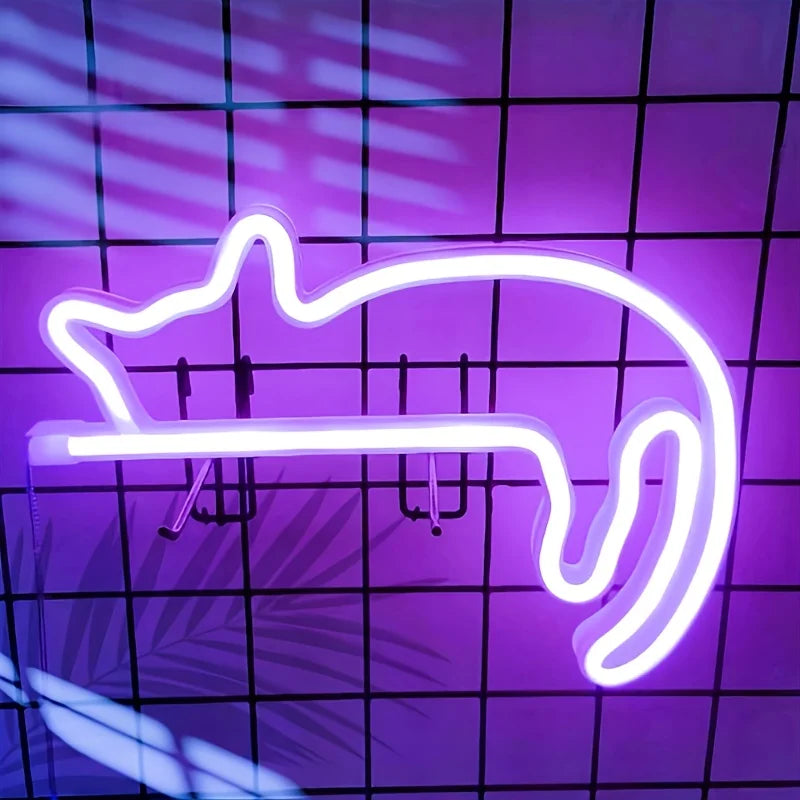Letrero LED de Neón – USB/Batería para Decoración de Pared