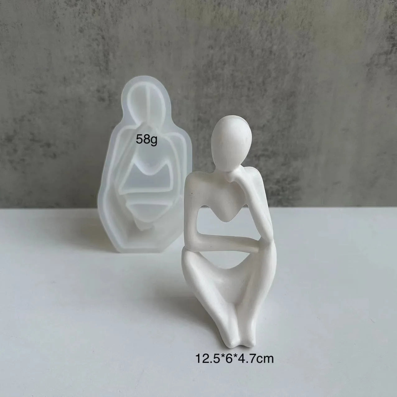 Set de 3 Moldes de Silicona – Arte Corporal, Portavelas y Manualidades en Resina
