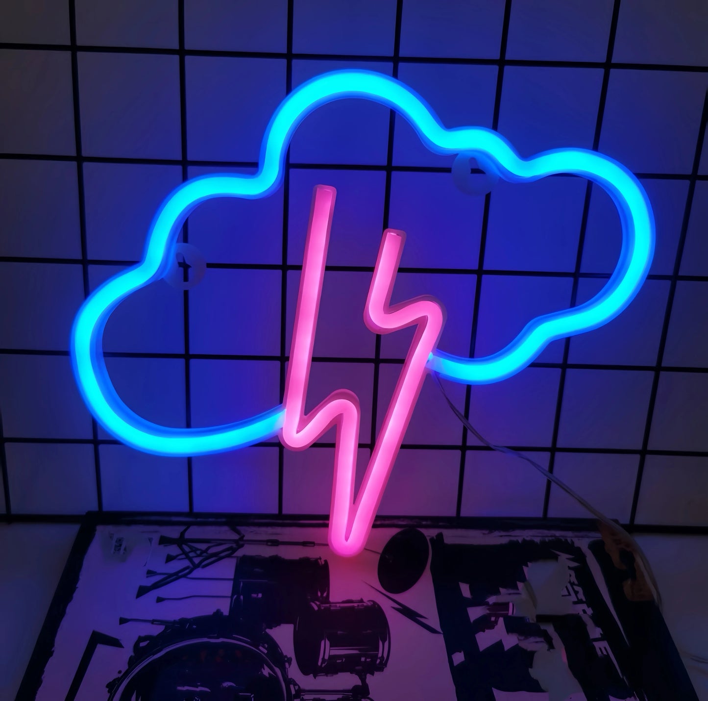 Letrero LED de Neón – USB/Batería para Decoración de Pared