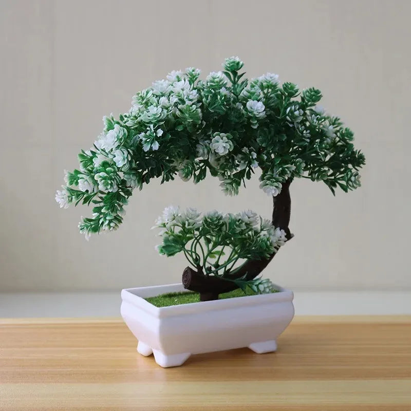 Bonsái Artificial en Maceta – Planta Decorativa