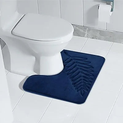 Alfombra de baño viscoelástica antideslizante, extra suave y cómoda