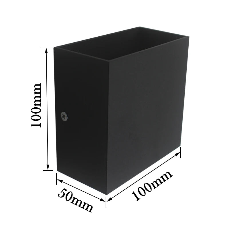 Pack de 2 apliques de pared LED modernos