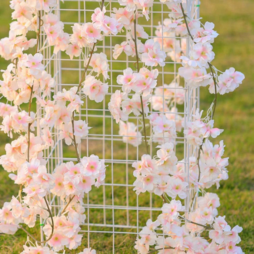 Guirnalda Artificial de Flor de Cerezo para Decoración y Eventos