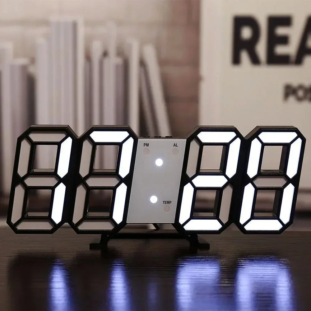 Reloj Digital LED 3D