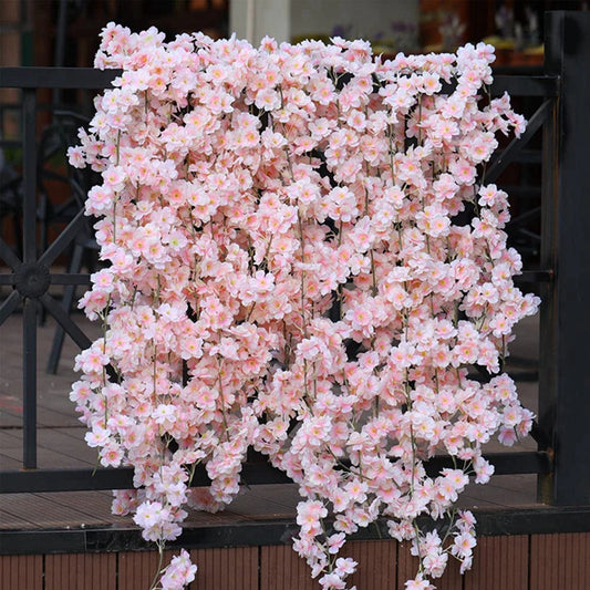 Guirnalda Artificial de Flor de Cerezo para Decoración y Eventos