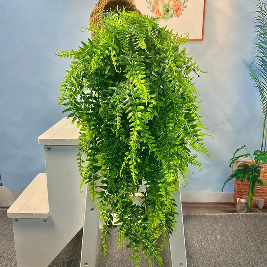 Guirnalda Colgante de Helecho Persa Artificial de 90 cm
