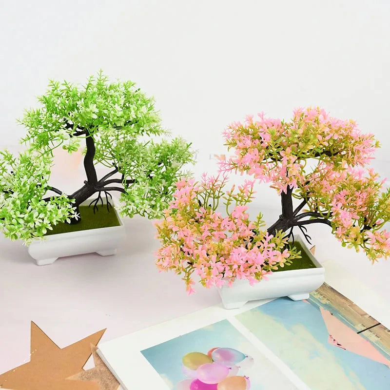 Planta Artificial – Bonsái en Maceta