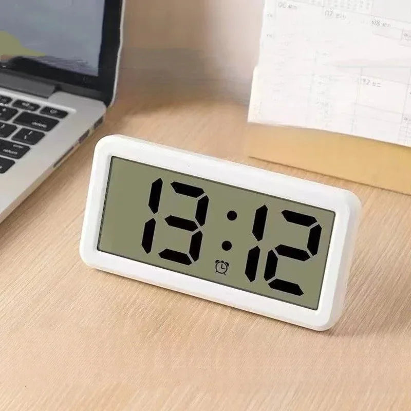 Reloj despertador digital LCD con alarma y pantalla de fecha