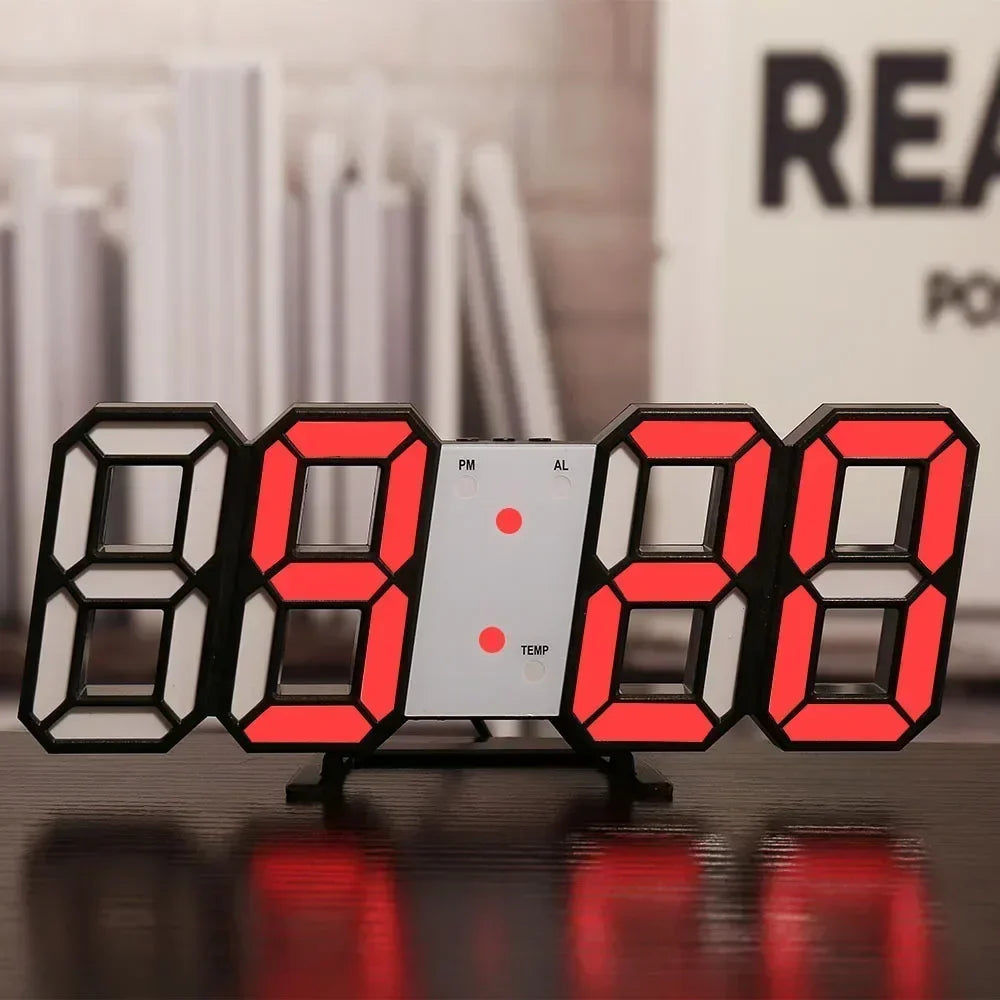 Reloj Digital LED 3D