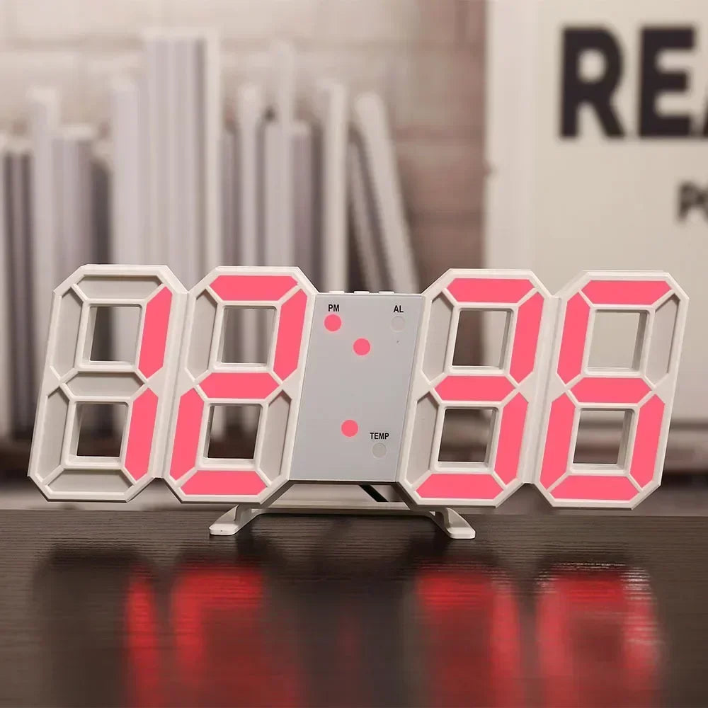 Reloj Digital LED 3D