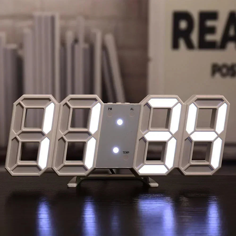 Reloj Digital LED 3D